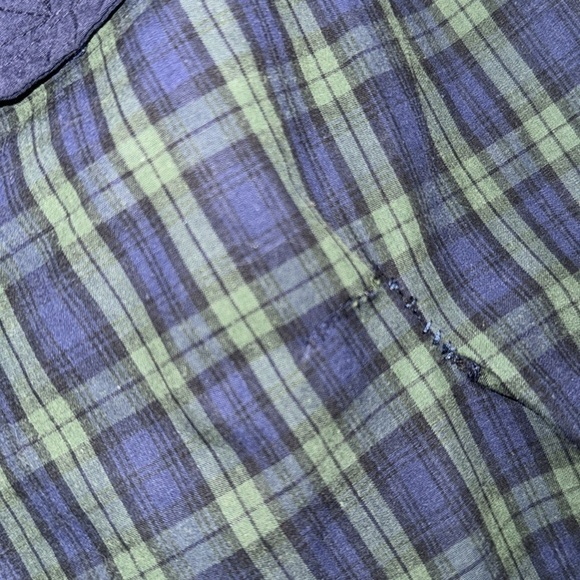 Tommy Hilfiger swim trunks plaid preppy Lined pocket drawstring XL elastic waist - Picture 5 of 8